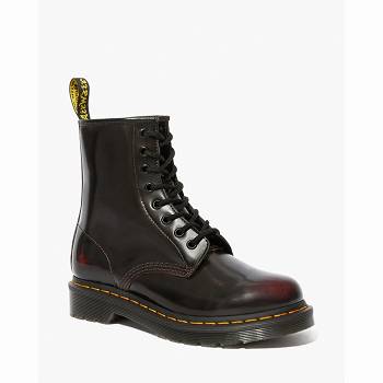 Dr Martens 1460 Arcadia Kožené Lace Up - Bordove Cizmy Damske, DR0177